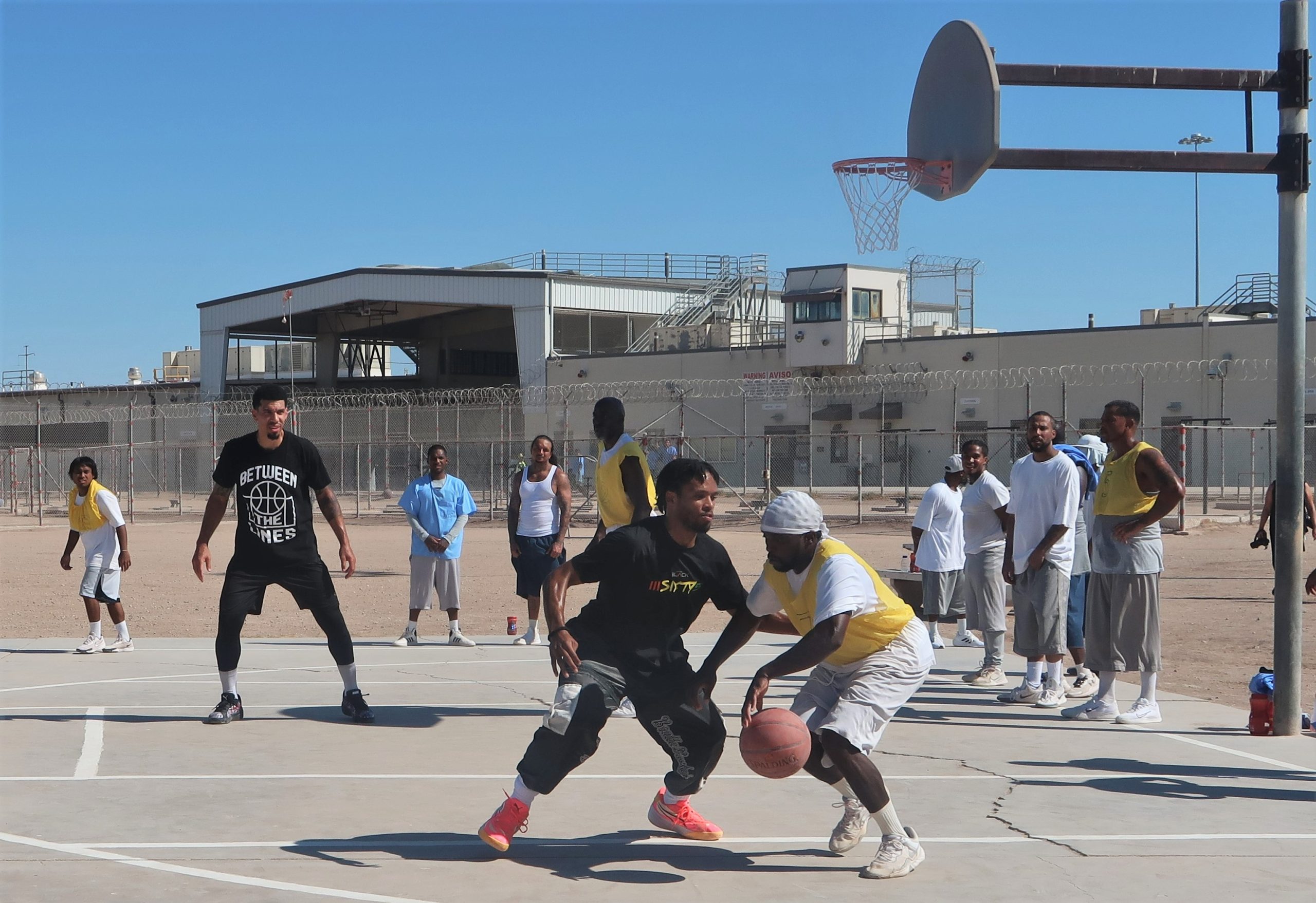 Between the Lines hosts first basketball clinic at Calipatria – Inside CDCR