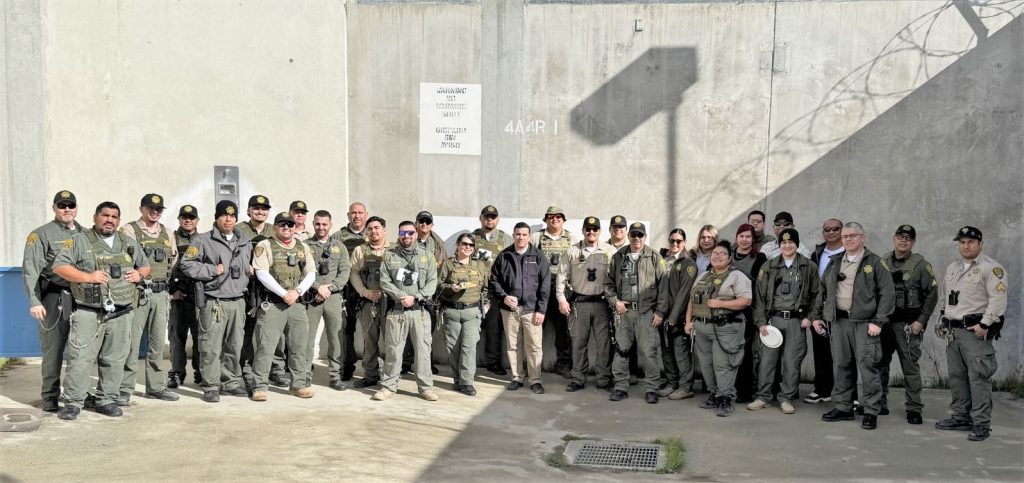 Correctional staff at CSP-Corcoran.